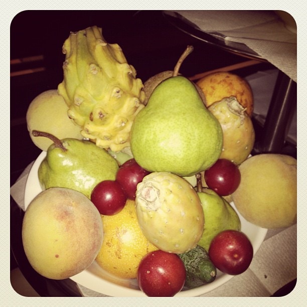 Fresh fruit everywhere!