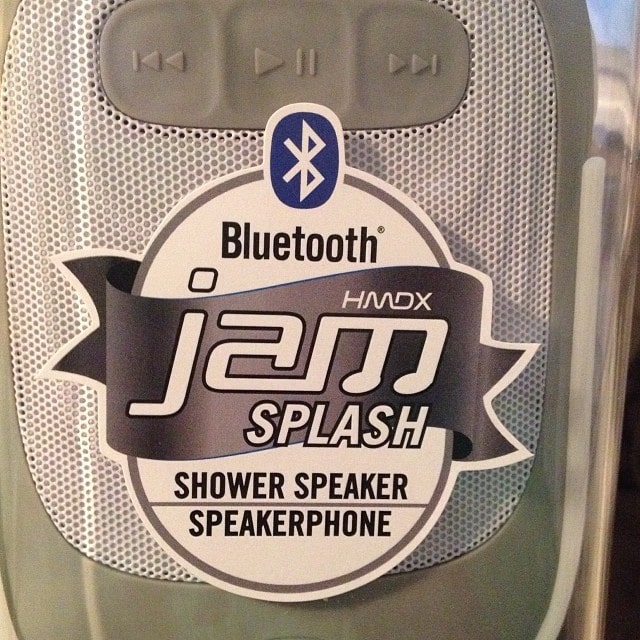 Holiday Gift for the Gadget Geek: HMDX JAM Splash Shower Speaker {Review} #HH2013