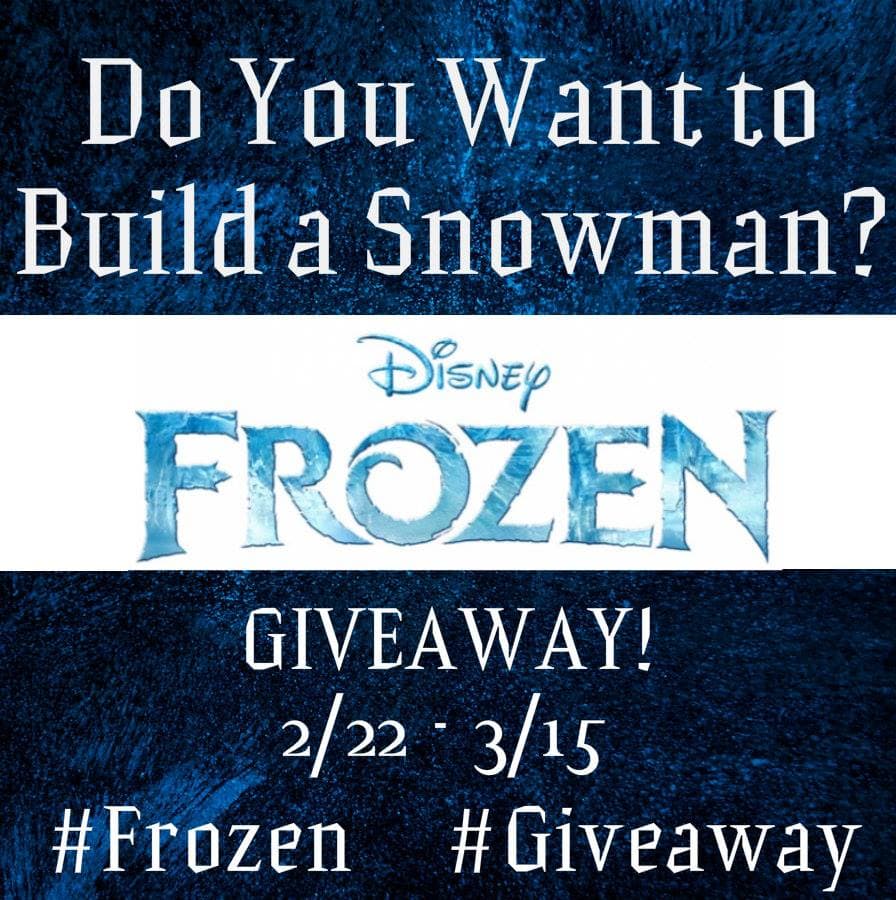 Do You Wanna to Build a Snowman? #DisneyFrozen #Giveaway