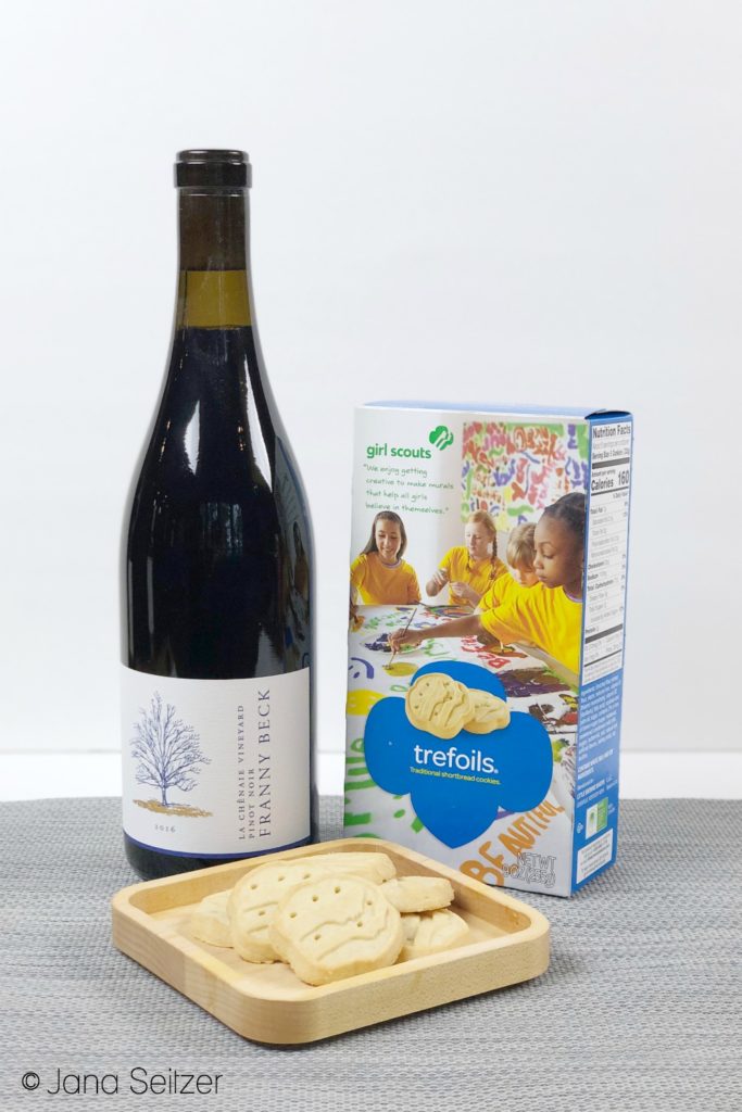 trefoils and pinot noir