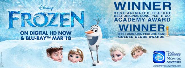 Disney Frozen Wins 2 Academy Awards
