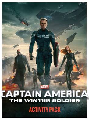 Free Activity Sheets: CAPTAIN AMERICA: THE WINTER SOLDIER