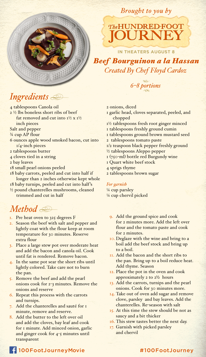 DreamWorks Pictures’ THE HUNDRED-FOOT JOURNEY in Theatres 8/8