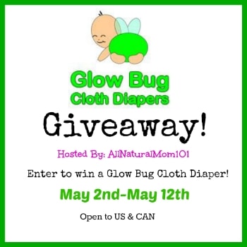 Glow Bug Cloth Diapers #Giveaway ends 5/12