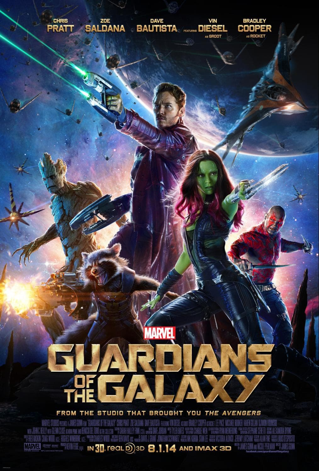 Marvel’s GUARDIANS OF THE GALAXY New Poster and Exclusive Trailer Launch