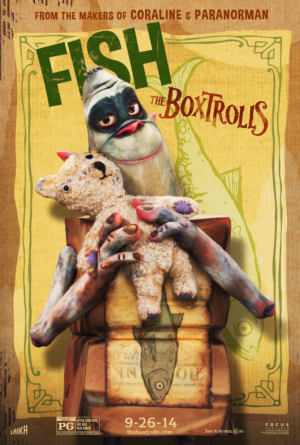 Meet The Boxtrolls: Character Posters Available Now
