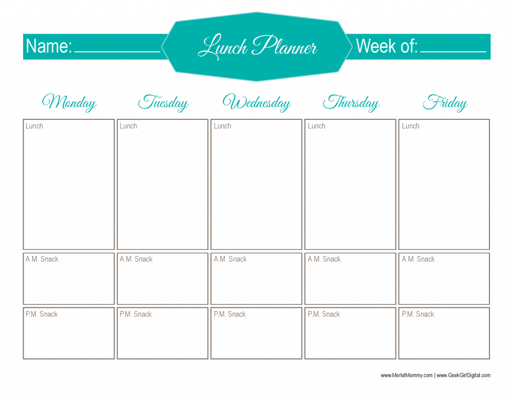 Free Back-to-School Printables to Keep Your Family Organized » Whisky ...