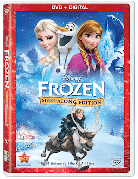 Disney Lights Up Your Holidays With An All-New DVD FROZEN Sing-Along Edition!