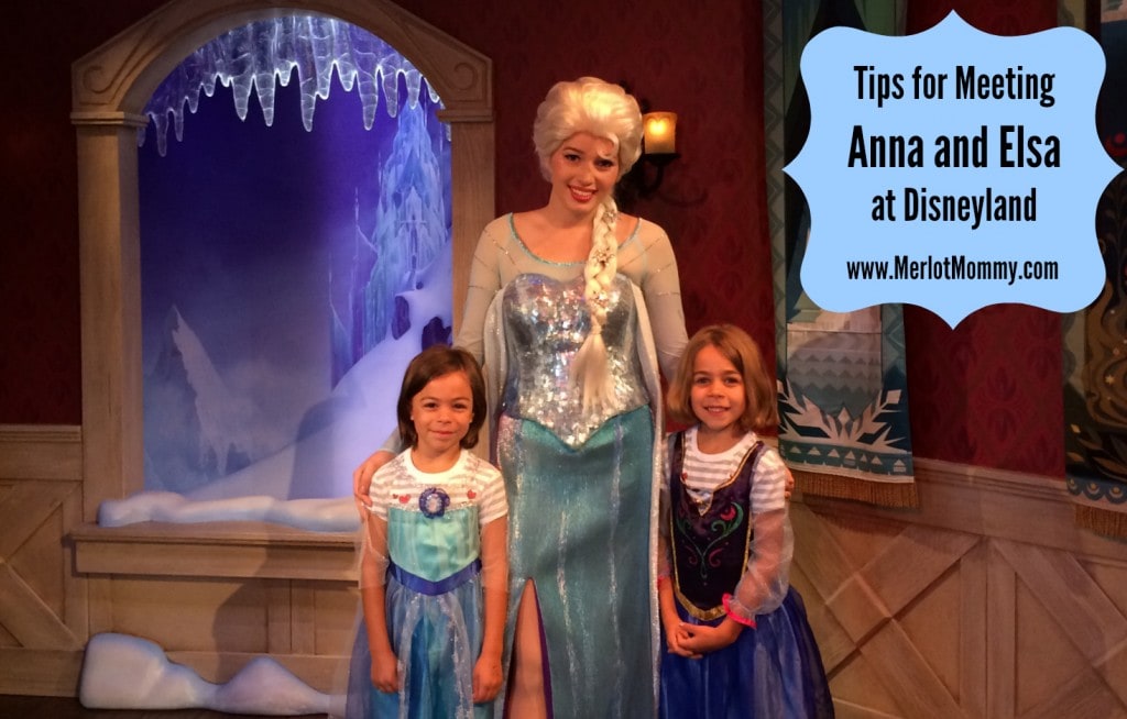 Tips for Meeting Anna and Elsa at Disneyland