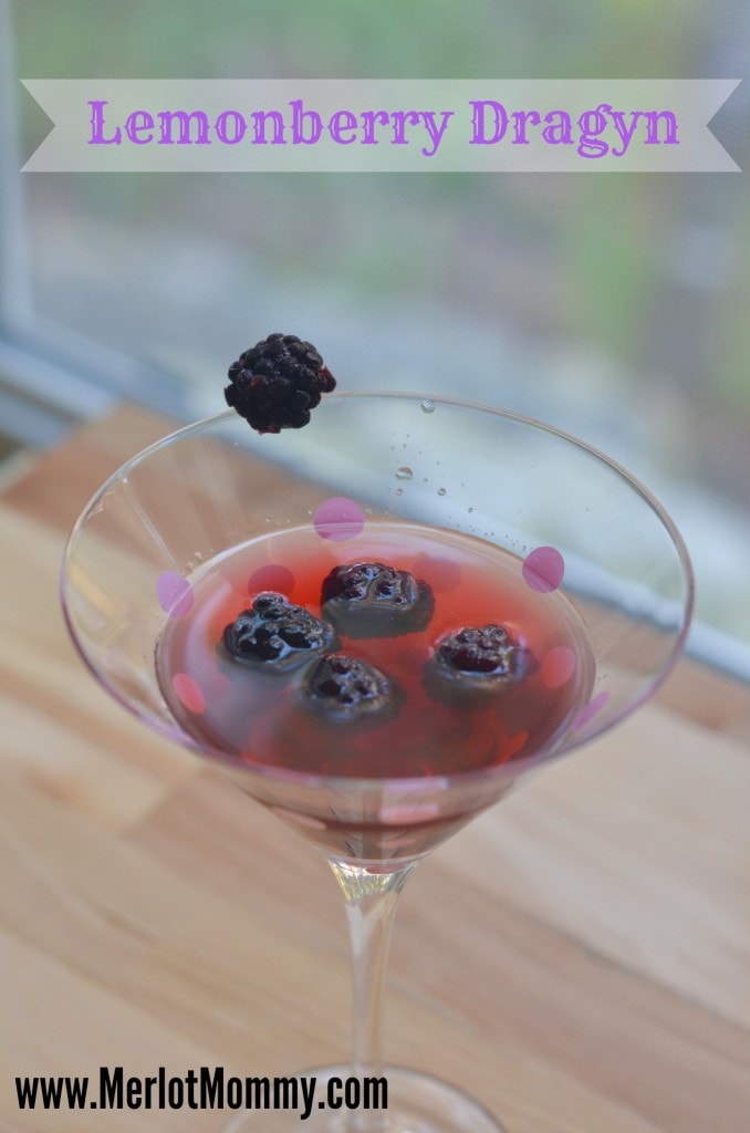 The Lemonberry Dragyn Craft Cocktail {Recipe}