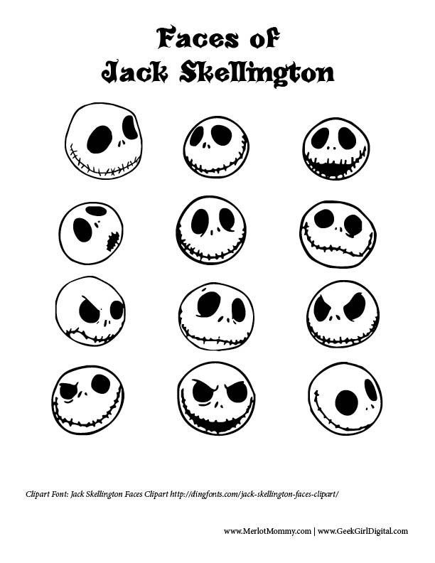 DIY Jack Skellington Ornaments