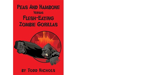 Peas and Hambone vs the Flesh-Eating Zombie Gorillas Book {Review}