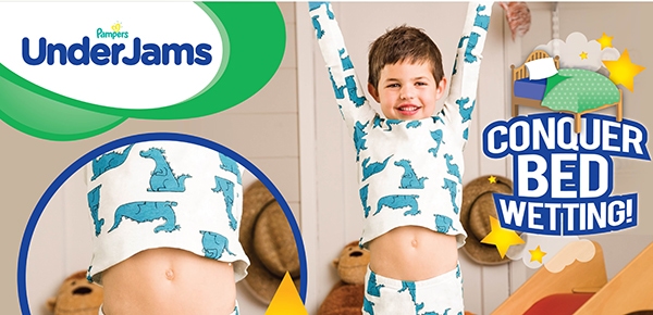Pampers UnderJams Help #ConquerBedWetting With Confidence #Sponsored