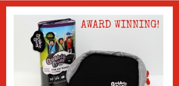 Enter to win a Bubble Bum Booster Seat #Giveaway ends 5/8