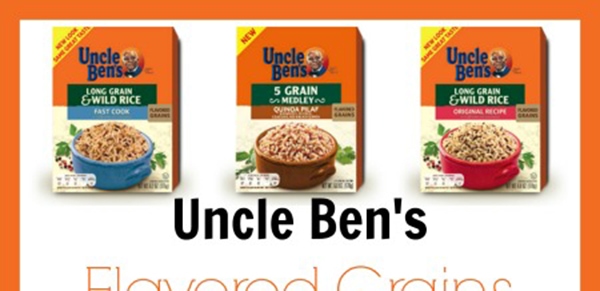 Enter the Uncle Ben’s Rice Flavored Grains Prize Pack Giveaway ends 6/19
