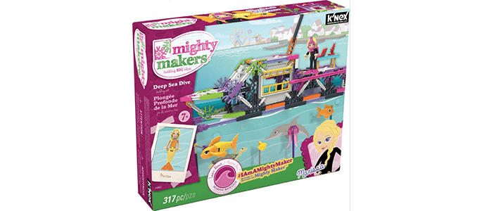 Enter to Win K’NEX Mighty Makers Deep Sea Dive Building Set #Giveaway ends 9/25