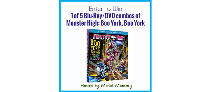 Enter to win MONSTER HIGH: BOO YORK, BOO YORK #Giveaway ends 9/28