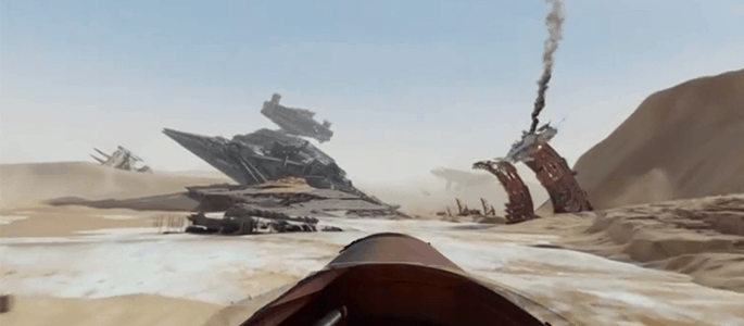 STAR WARS: THE FORCE AWAKENS New Facebook 360 Experience #StarWars #TheForceAwakens