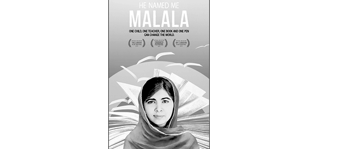 FREE MOVIE: He Named Me Malala October 7 in Portland