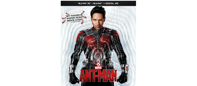 Ant-Man is Now Available on Blu-Ray and DVD
