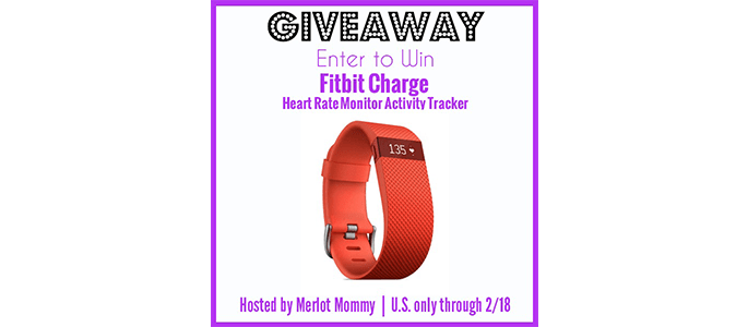 Giveaway: Fitbit Charge Heart Rate Monitor Activity Tracker