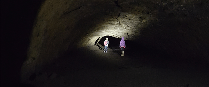Exploring Lava River Caves in Bend, Oregon