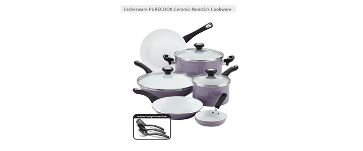 Farberware 12-Piece Cookware Giveaway