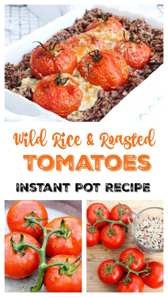 Wild Rice and Roasted Tomatoes Instant Pot » Whisky + Sunshine
