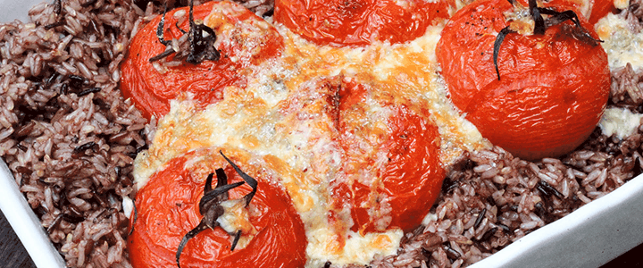 Wild Rice and Roasted Tomatoes Instant Pot