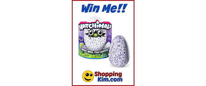 Win a Hatchimal ends 1/31