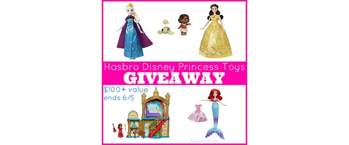 Enter to Win a Hasbro Disney Princess Toys Prize Pack – $100+ Value