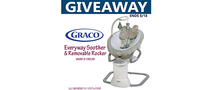 Graco Everyway Soother and Removable Rocker Giveaway
