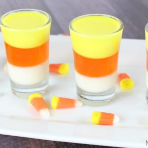 Candy Corn Jello Shots