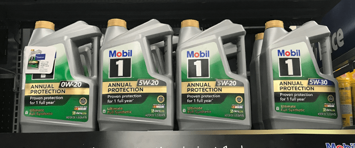 Car Care Essentials – Oil Change with Mobil 1 Annual Protection Motor Oil