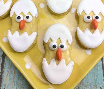 Baby Chick Cookies