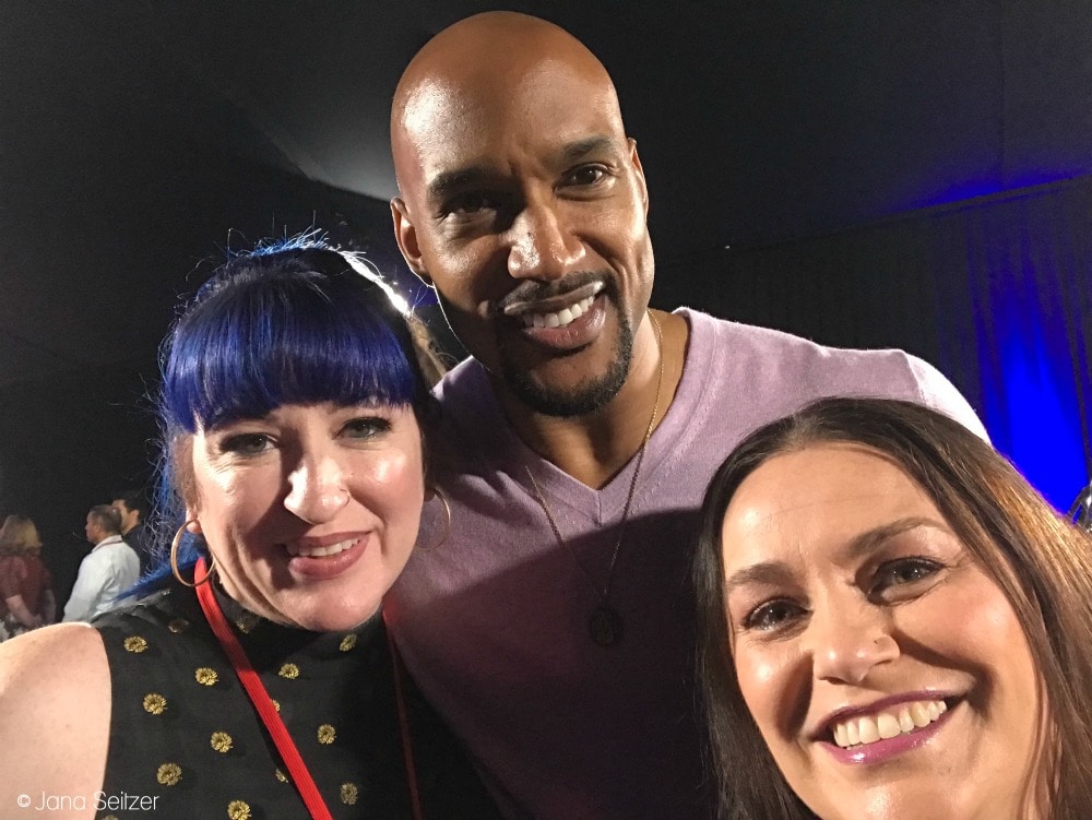 Carol Jones and Henry Simmons and Jana Seitzer