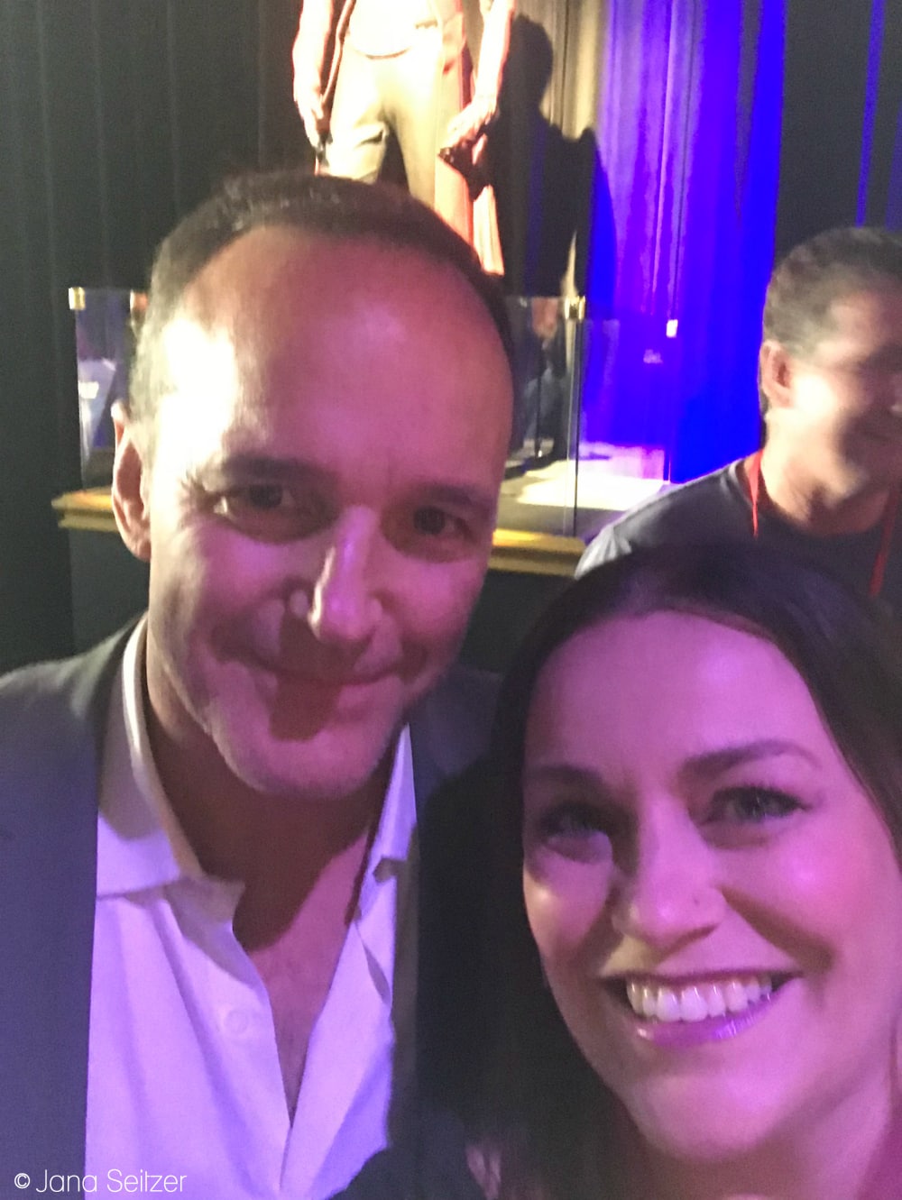 Clark Gregg and Jana Seitzer