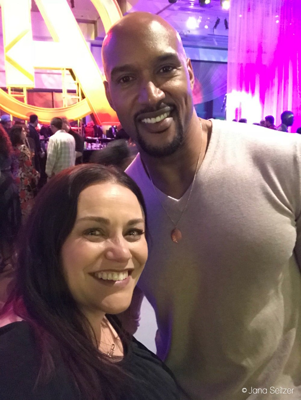 Henry Simmons and Jana Seitzer
