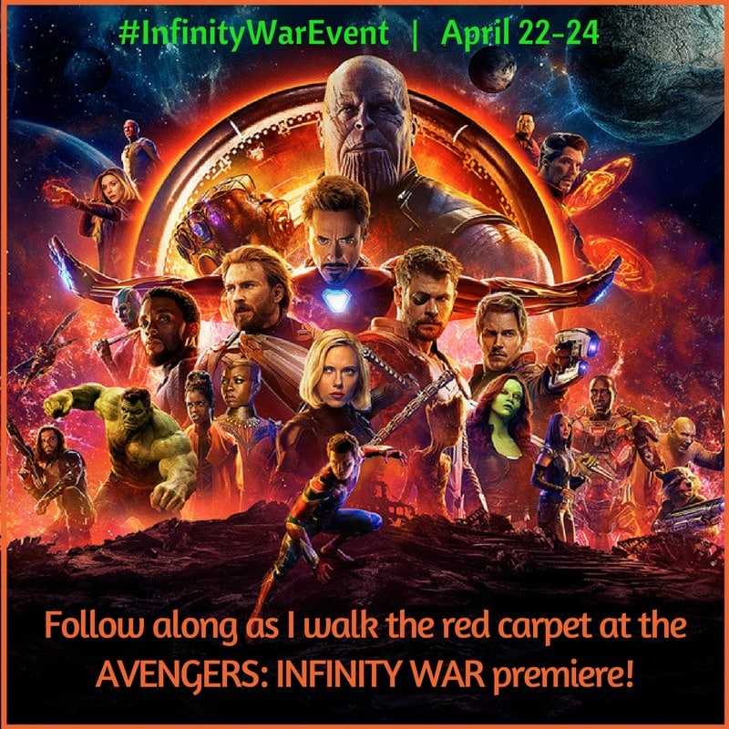 Avengers Infinity War Event Button