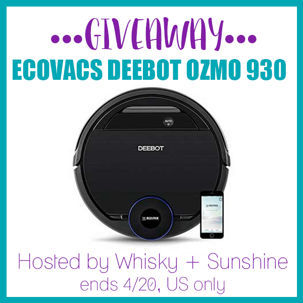 ECOVACS DEEBOT Ozmo 930 Giveaway Button