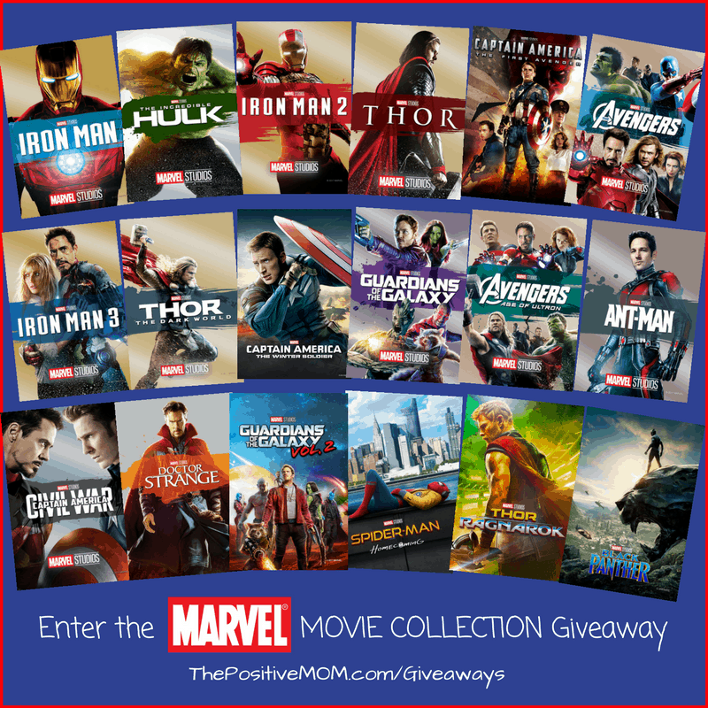 The Ultimate Marvel Movie Collection Giveaway