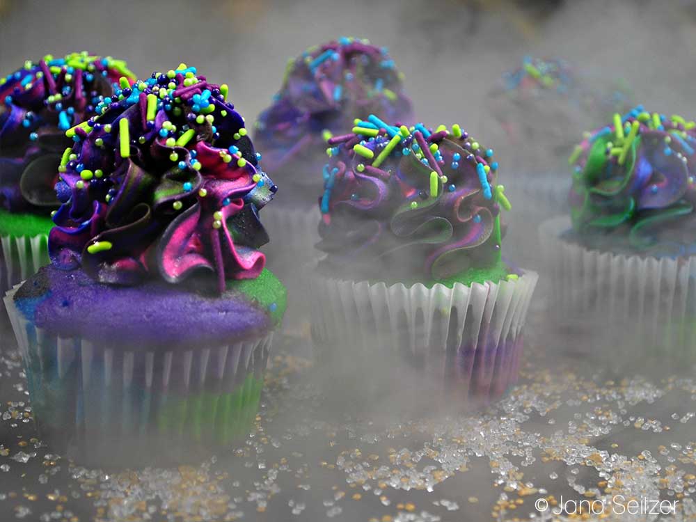 Star Wars Galaxy Cupcakes