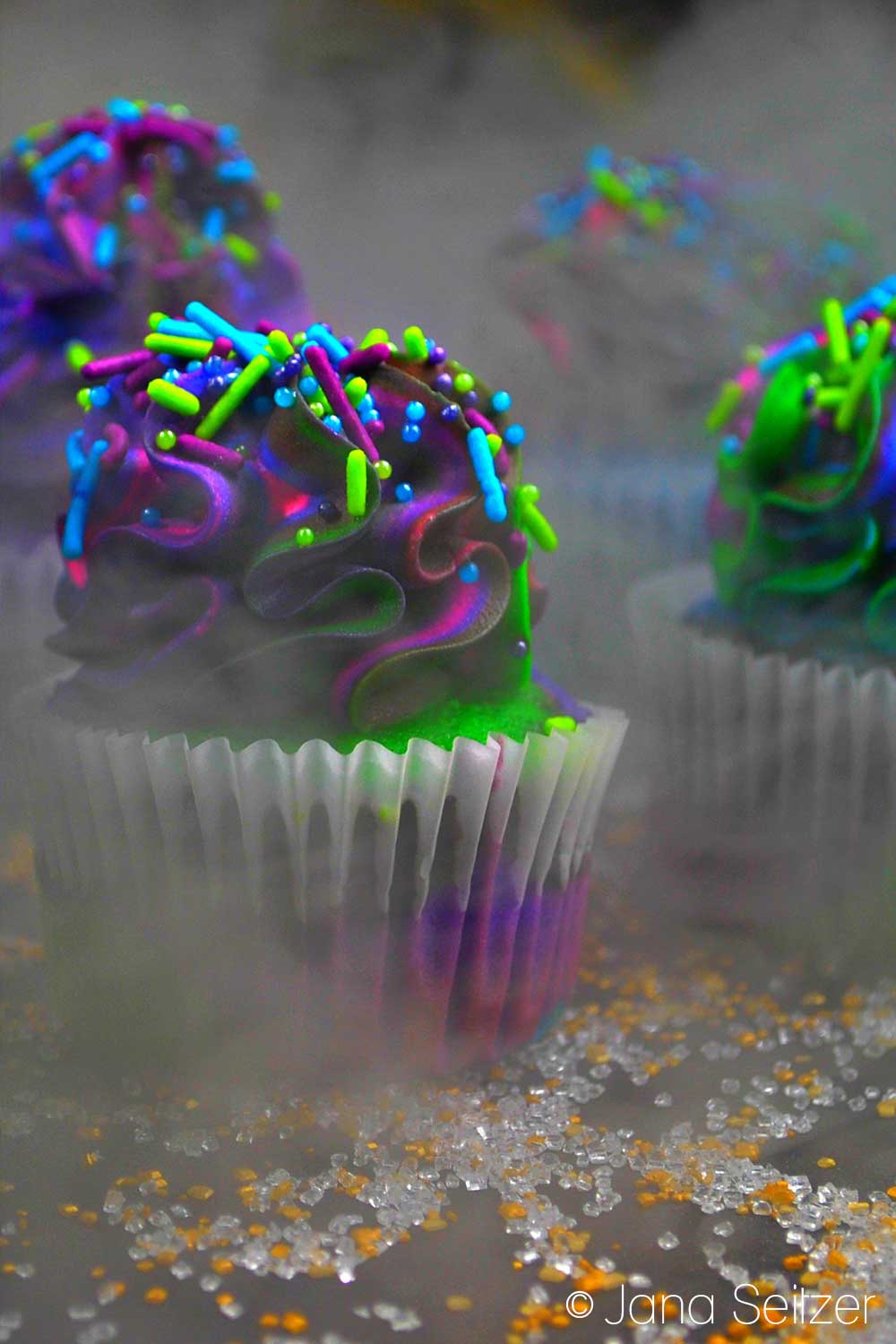 Star Wars Galaxy Cupcakes