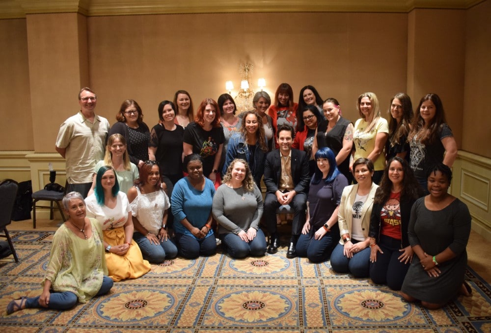 Paul Rudd group photo