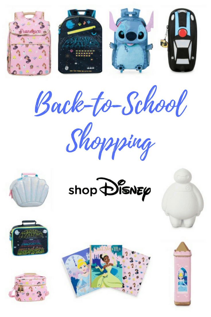 Back-to-School with shopDisney