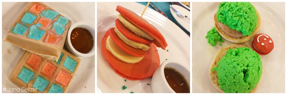 Best Cruise Activities for Tweens and Teens - Carnival Cruise - Green Eggs and Ham breakfast food