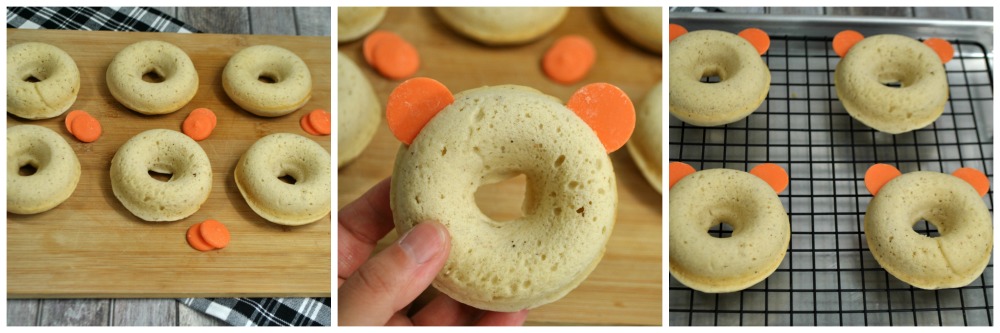 Mickey Pumpkin Donuts in process 1