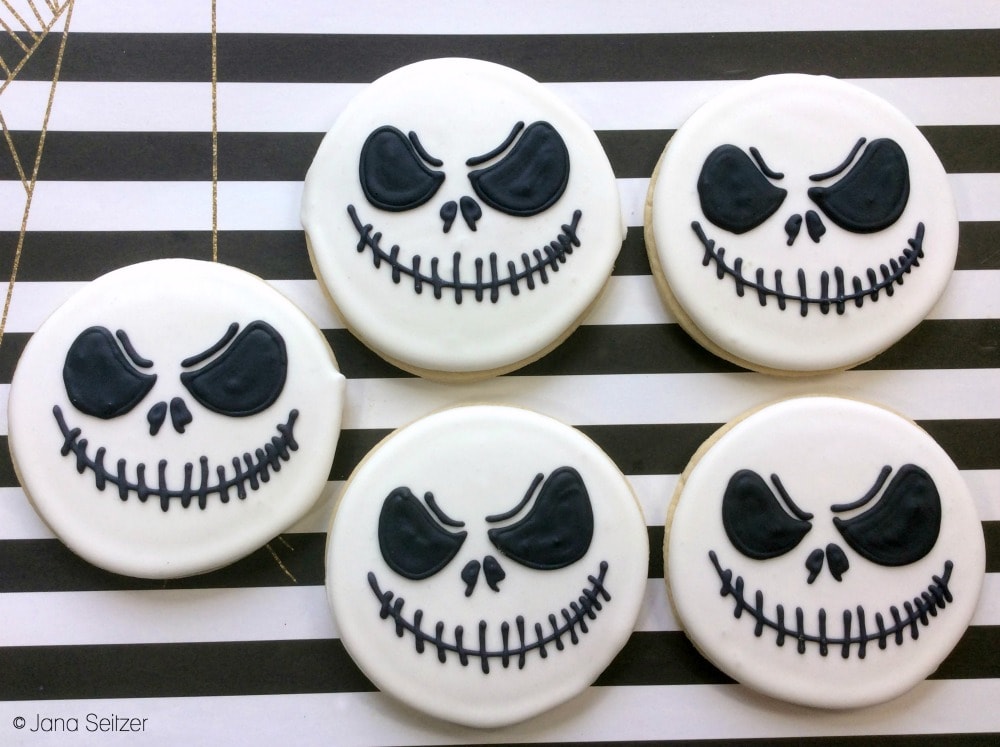 Jack Skellington Cookies