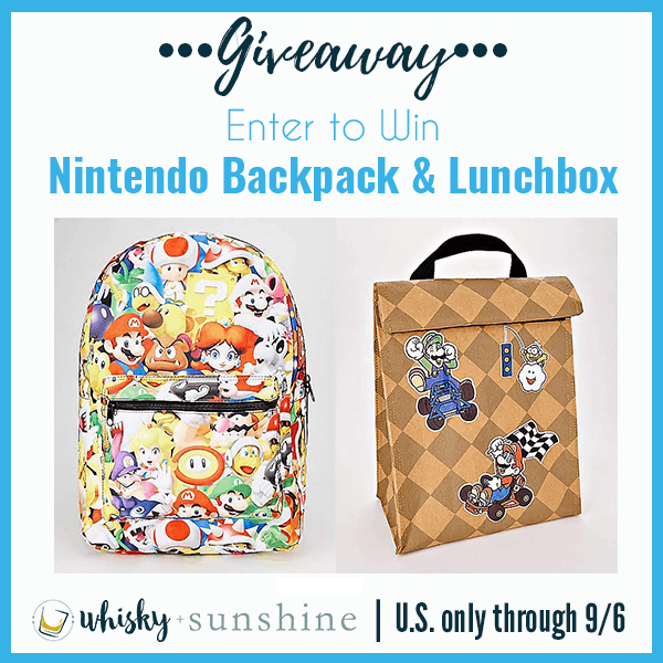 nintendo backpack giveaway