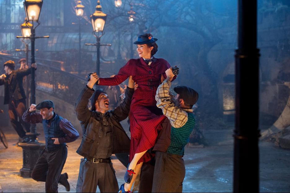 Mary Poppins Returns red cress Emily Blunt's favorite costume